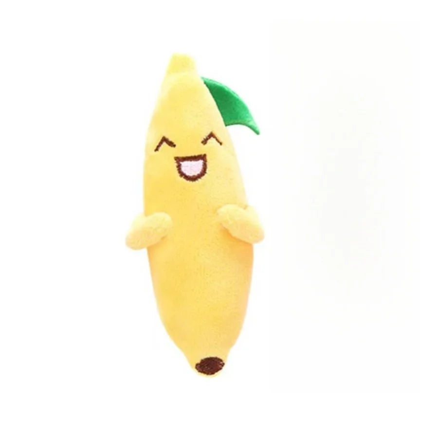 Cute Plush Cat Chew Toy - Cartoon Molar Bite & Interactive Play