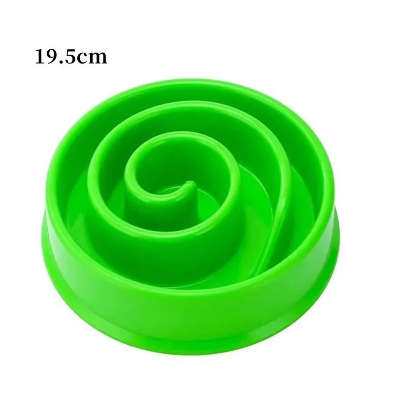 Slow Feeder Dog Bowl - Non-Slip, Anti-Gulping, Eco-Friendly Dish