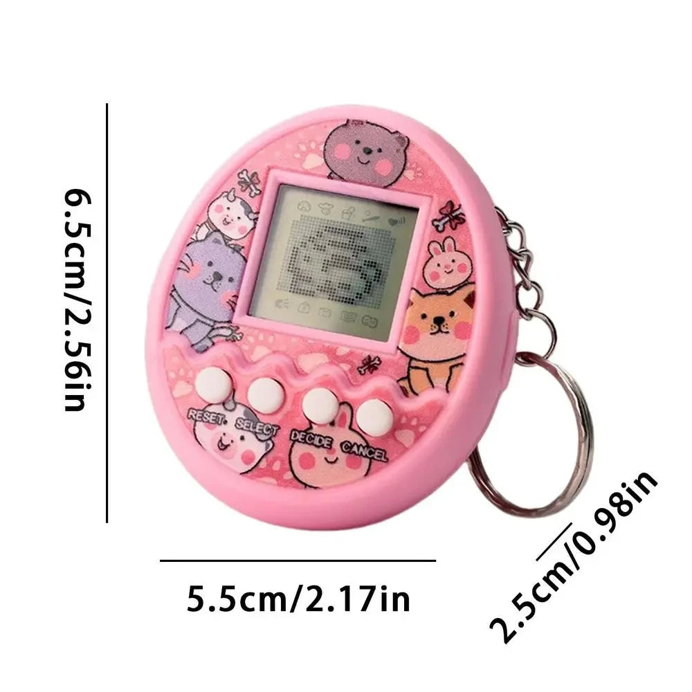Virtual Tamagotchi Pet Toy - Multilingual Digital Game for Kids