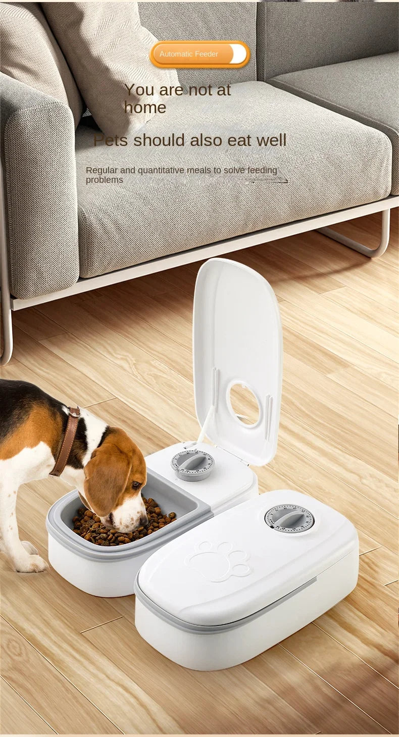 Smart 4L Automatic Pet Feeder - APP & WIFI Controlled for Dogs & Cats