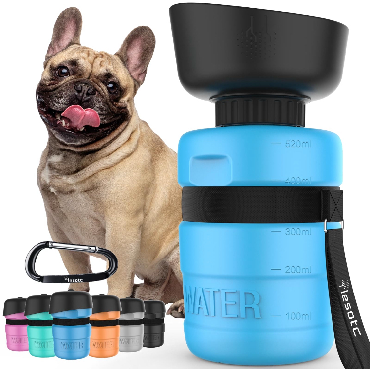 Portable Pet Water Bottle – Leak‑Proof | 300/350/550ml