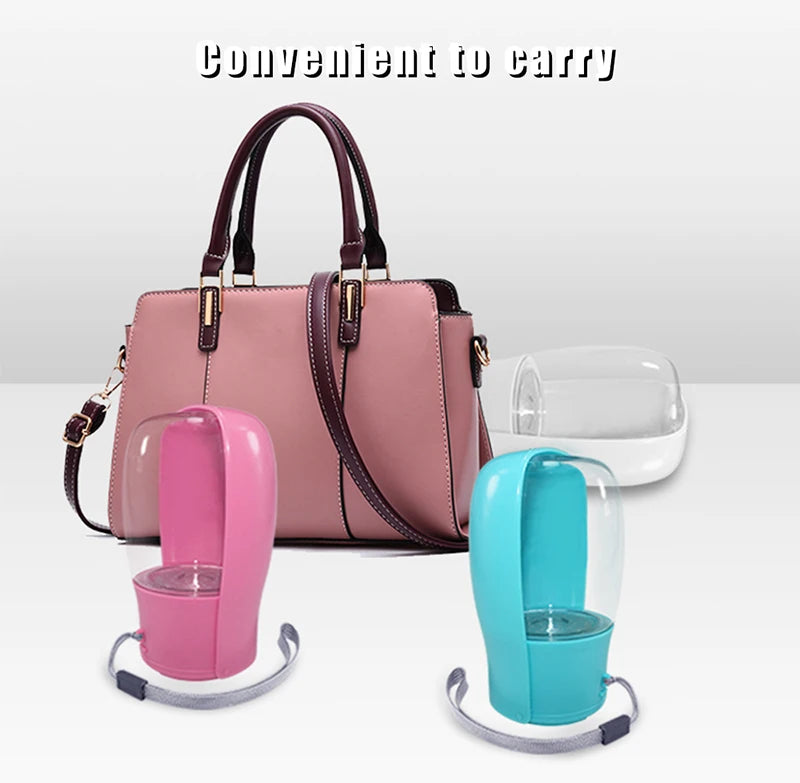 Original Design 300 ml Portable Pet Dog Water  Bottle for Walking Feeder for Dogs Folded Bottle Water Dispenser