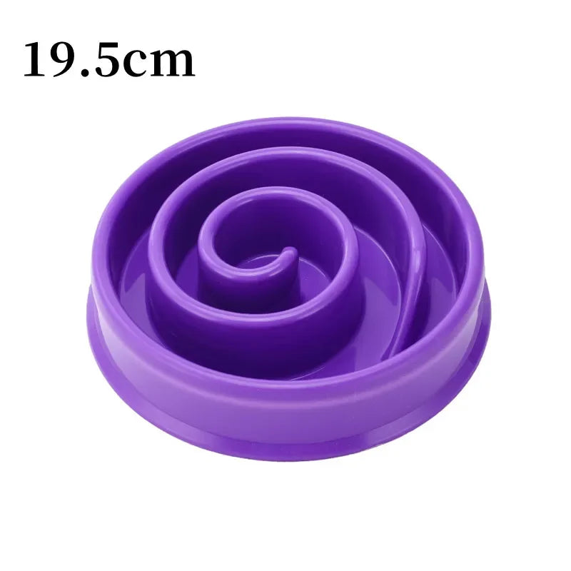 Slow Feeder Dog Bowl - Non-Slip, Anti-Gulping, Eco-Friendly Dish