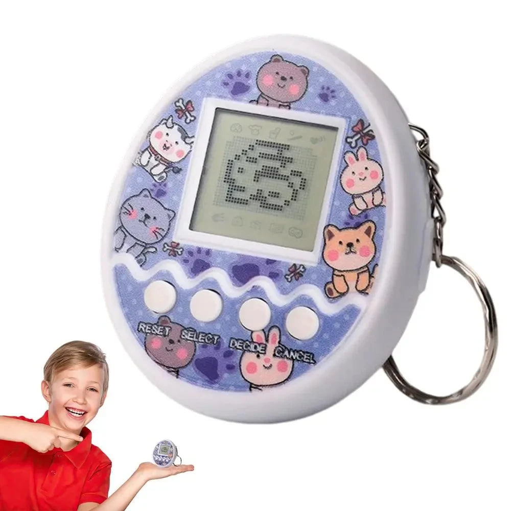 Virtual Tamagotchi Pet Toy - Multilingual Digital Game for Kids