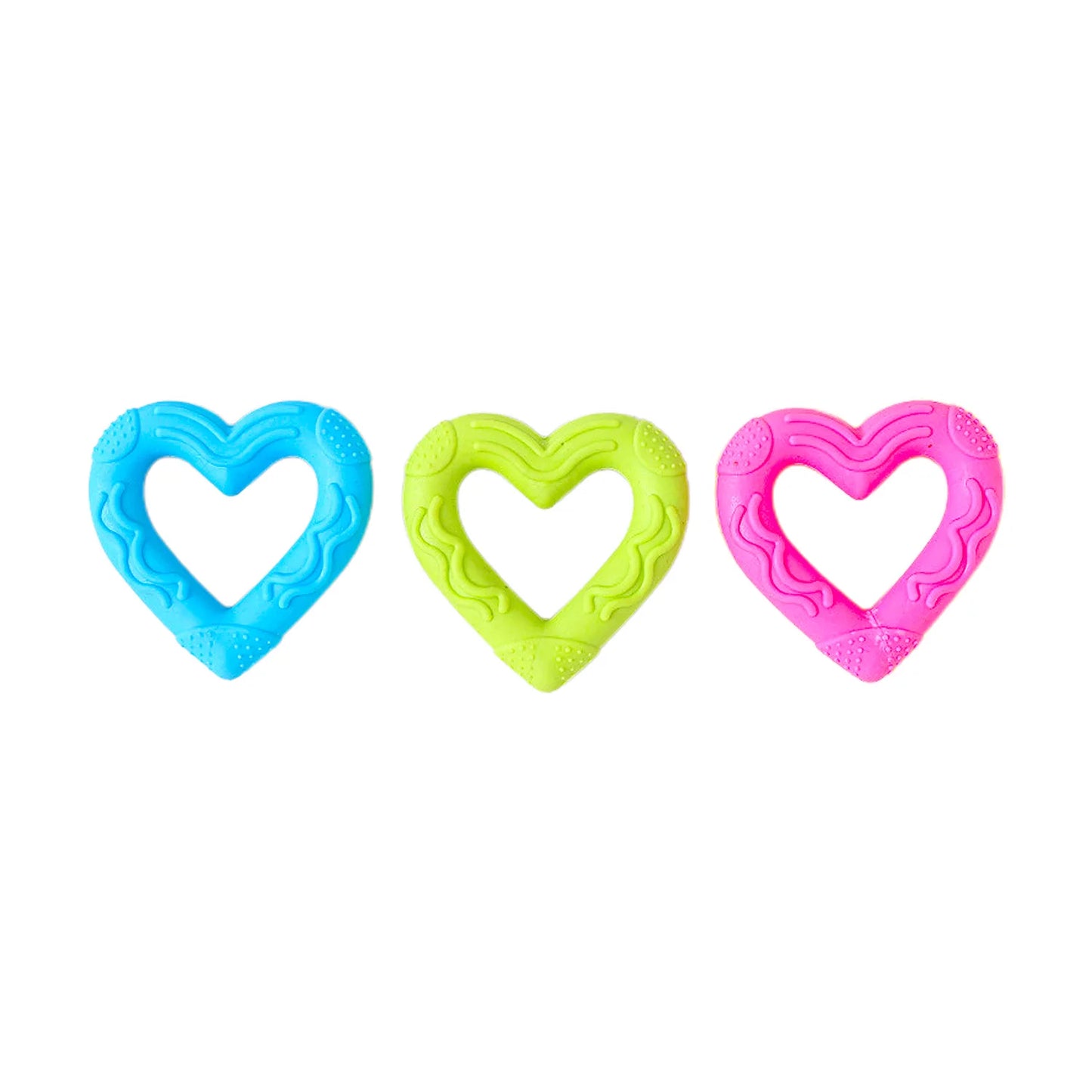 Rubber Chew Toy for Small Dogs - Bite-Resistant & Teeth Cleaning
