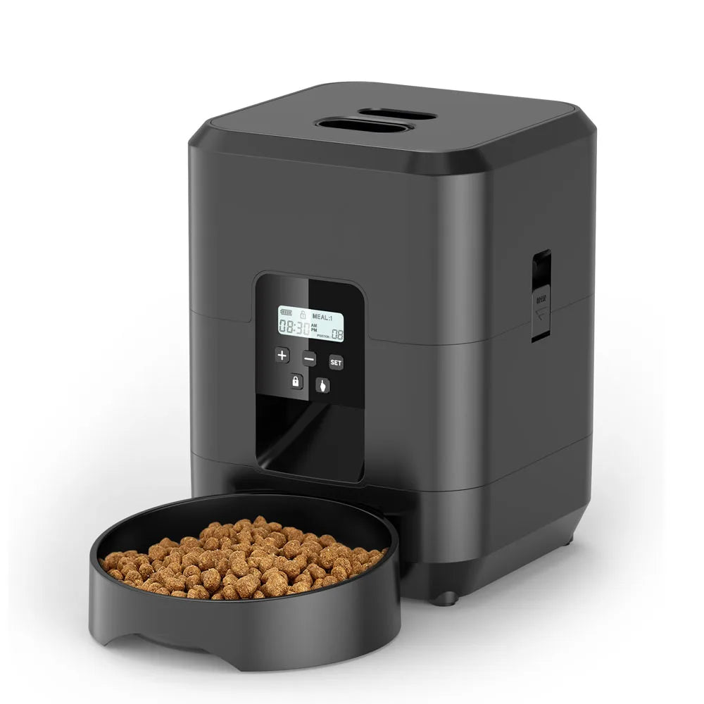 Smart Automatic Slow Feeder - Timed Quantitative Cat & Dog Food Dispenser