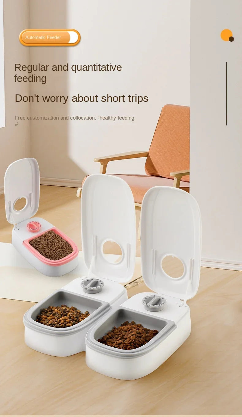 Smart 4L Automatic Pet Feeder - APP & WIFI Controlled for Dogs & Cats