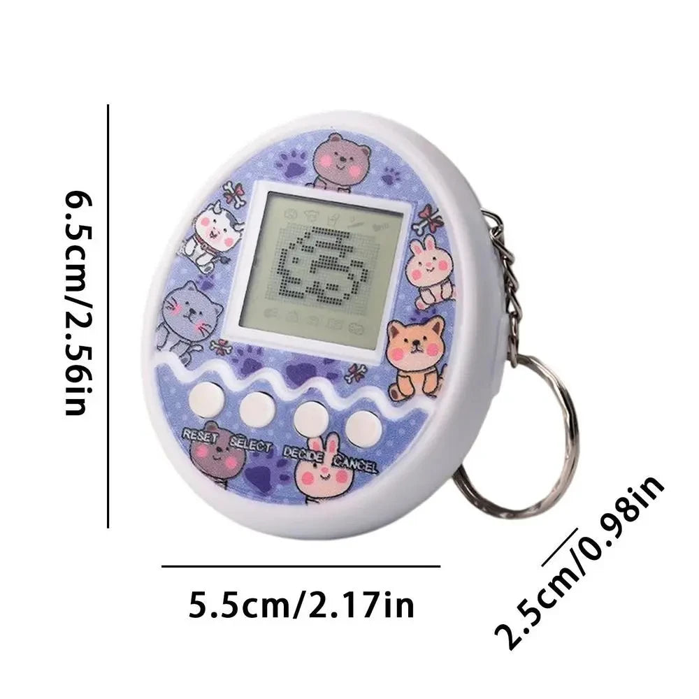 Virtual Tamagotchi Pet Toy - Multilingual Digital Game for Kids
