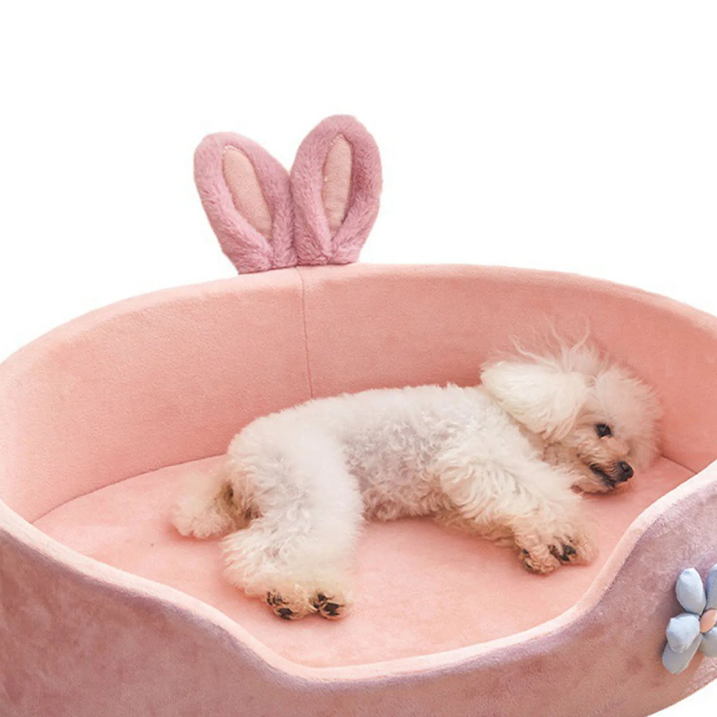 Detachable Washable Soft Pet Bed - All-Season Comfort
