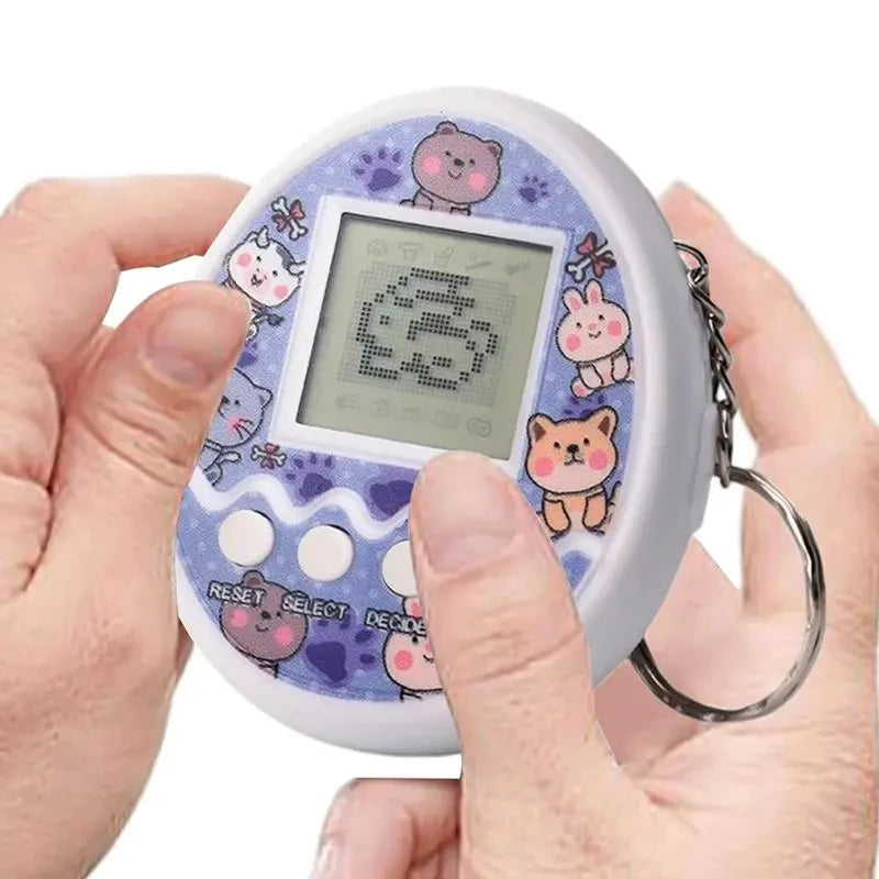 Virtual Tamagotchi Pet Toy - Multilingual Digital Game for Kids