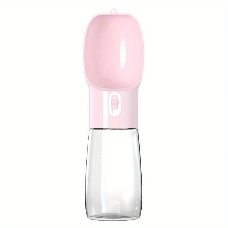 Portable Dog Water Bottle - Leakproof Pet Drinking Bottle with Bowl for Travel and Outdoor Activities
