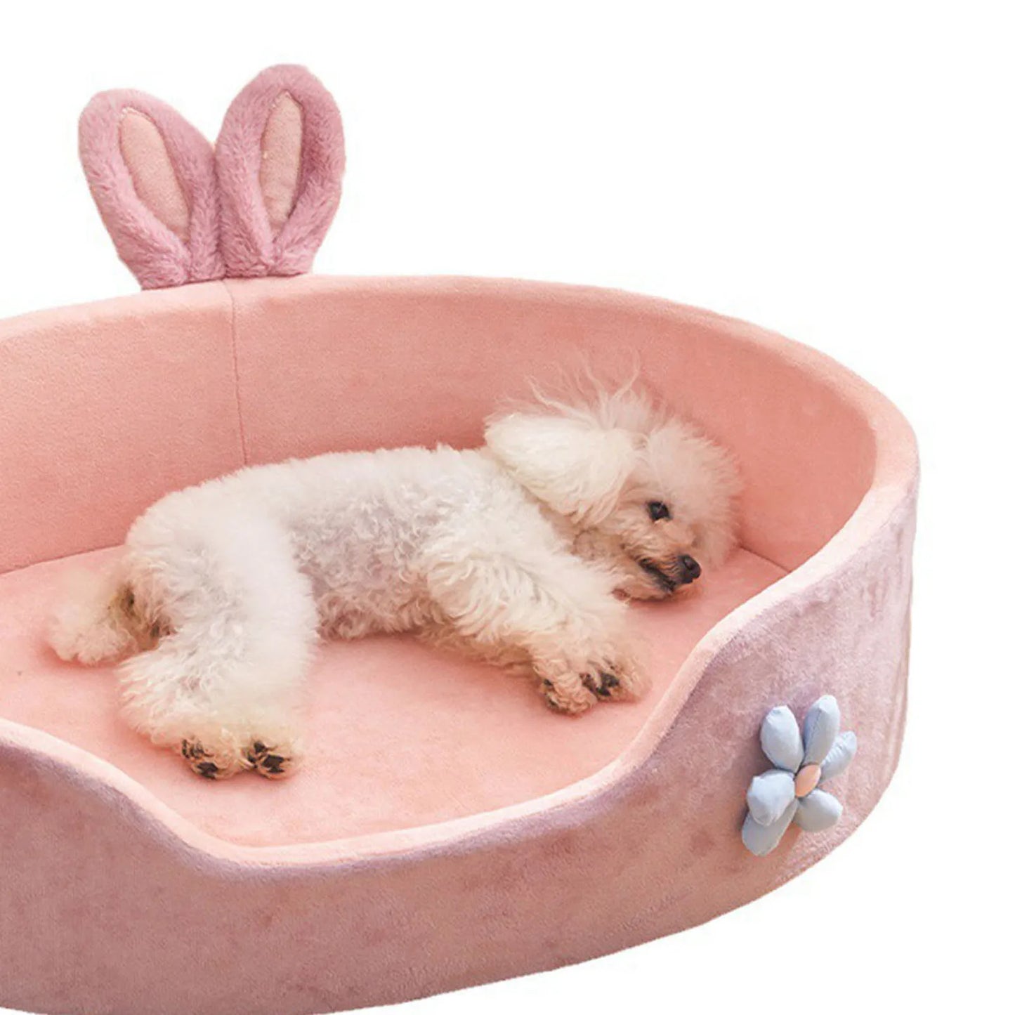 Detachable Washable Soft Pet Bed - All-Season Comfort