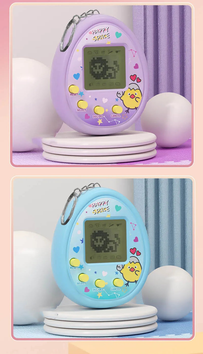 Nostalgic Virtual Pet Toy - Digital Tamagotchi Game for Kids