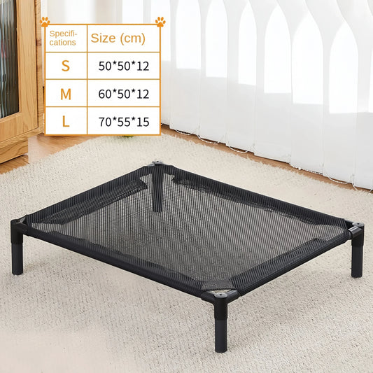 Folding Portable Pet Bed - Washable All-Season Dog & Cat Camping Bed
