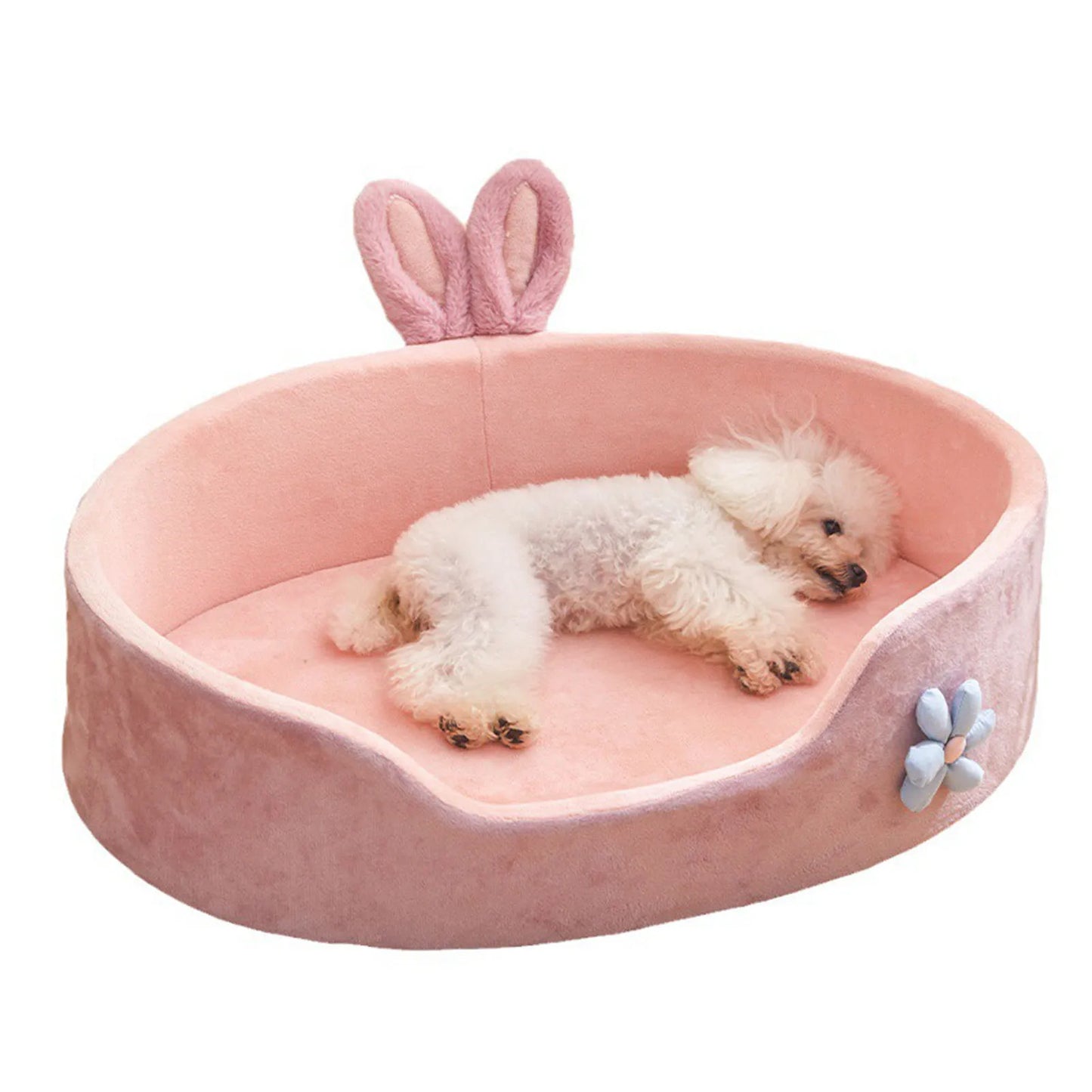 Detachable Washable Soft Pet Bed - All-Season Comfort