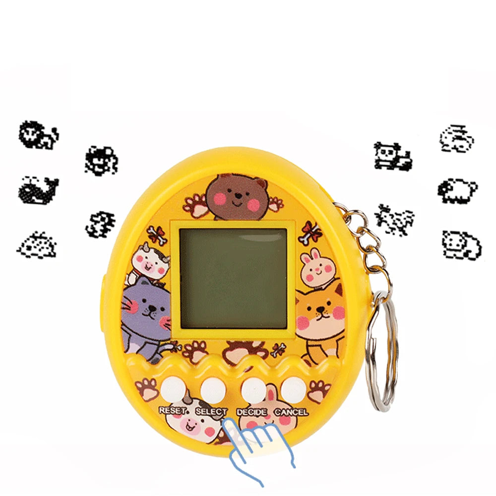 Virtual Tamagotchi Pet Toy - Multilingual Digital Game for Kids