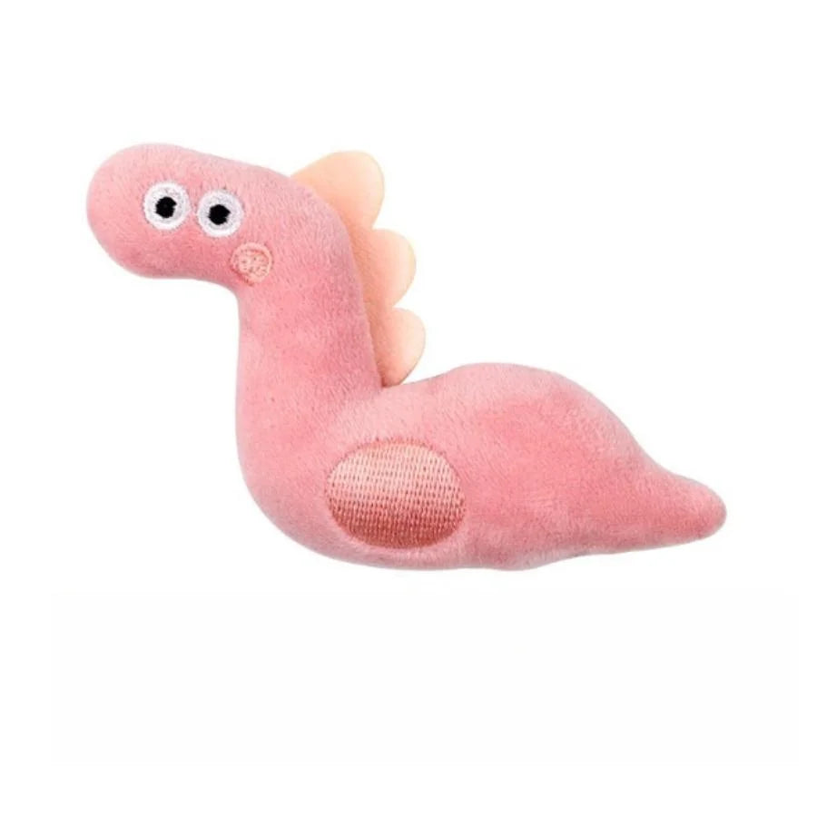 Cute Plush Cat Chew Toy - Cartoon Molar Bite & Interactive Play