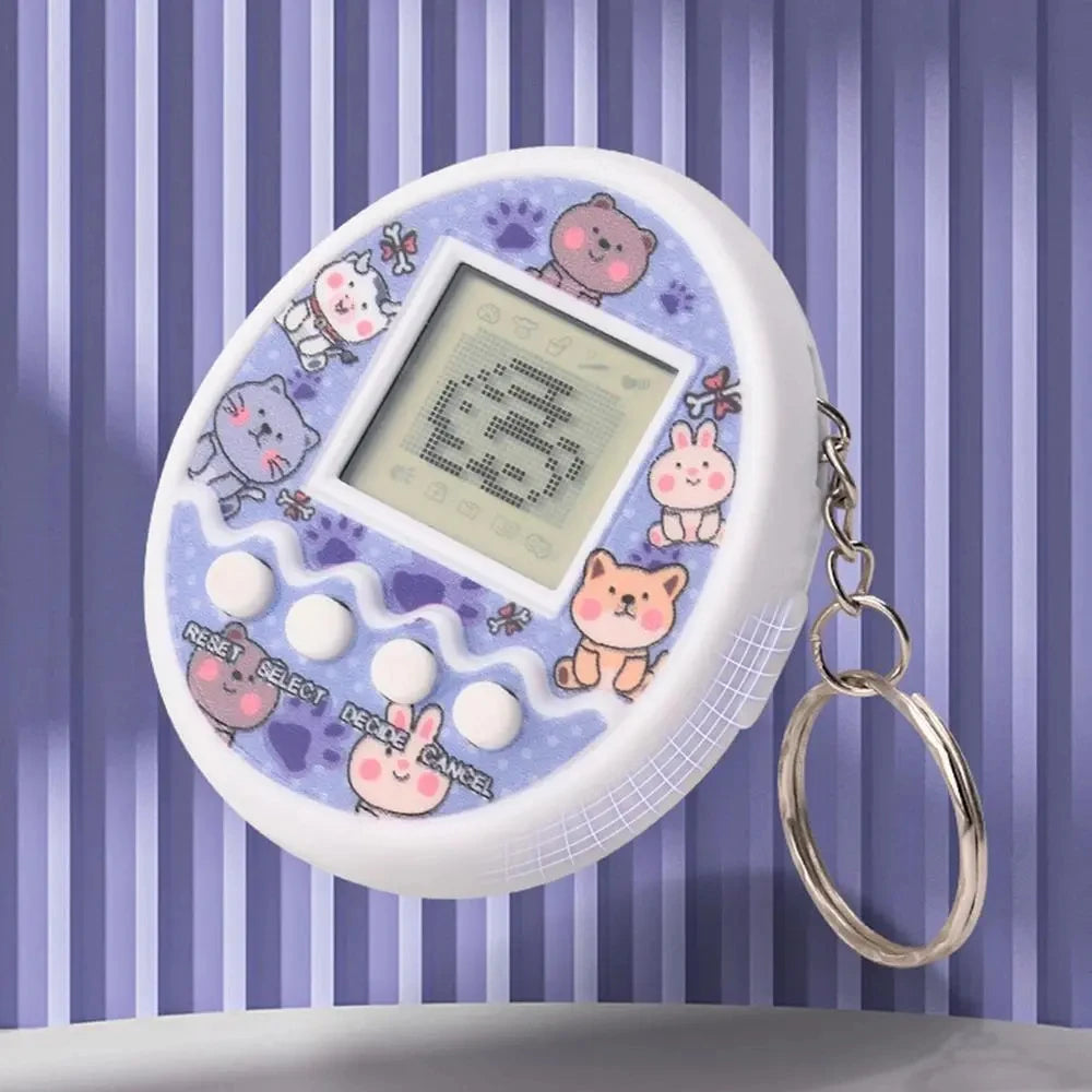 Virtual Tamagotchi Pet Toy - Multilingual Digital Game for Kids