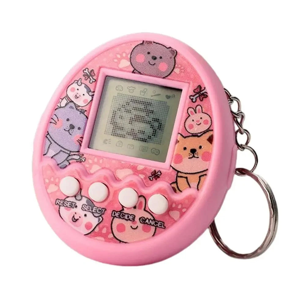 Virtual Tamagotchi Pet Toy - Multilingual Digital Game for Kids