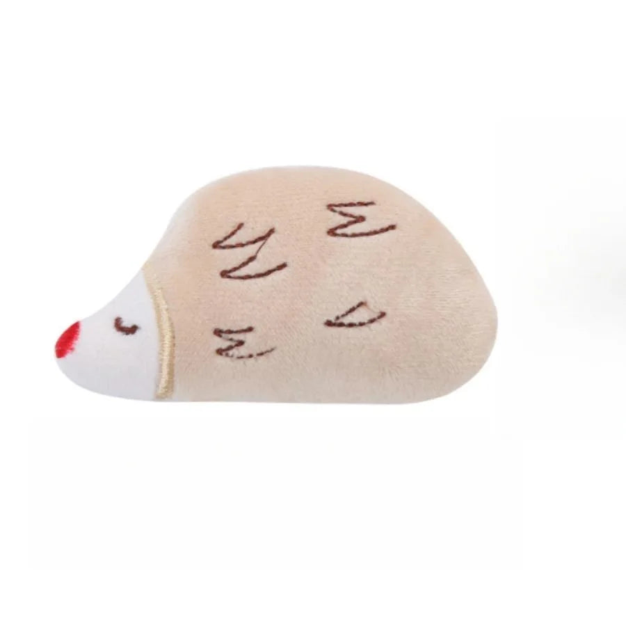 Cute Plush Cat Chew Toy - Cartoon Molar Bite & Interactive Play