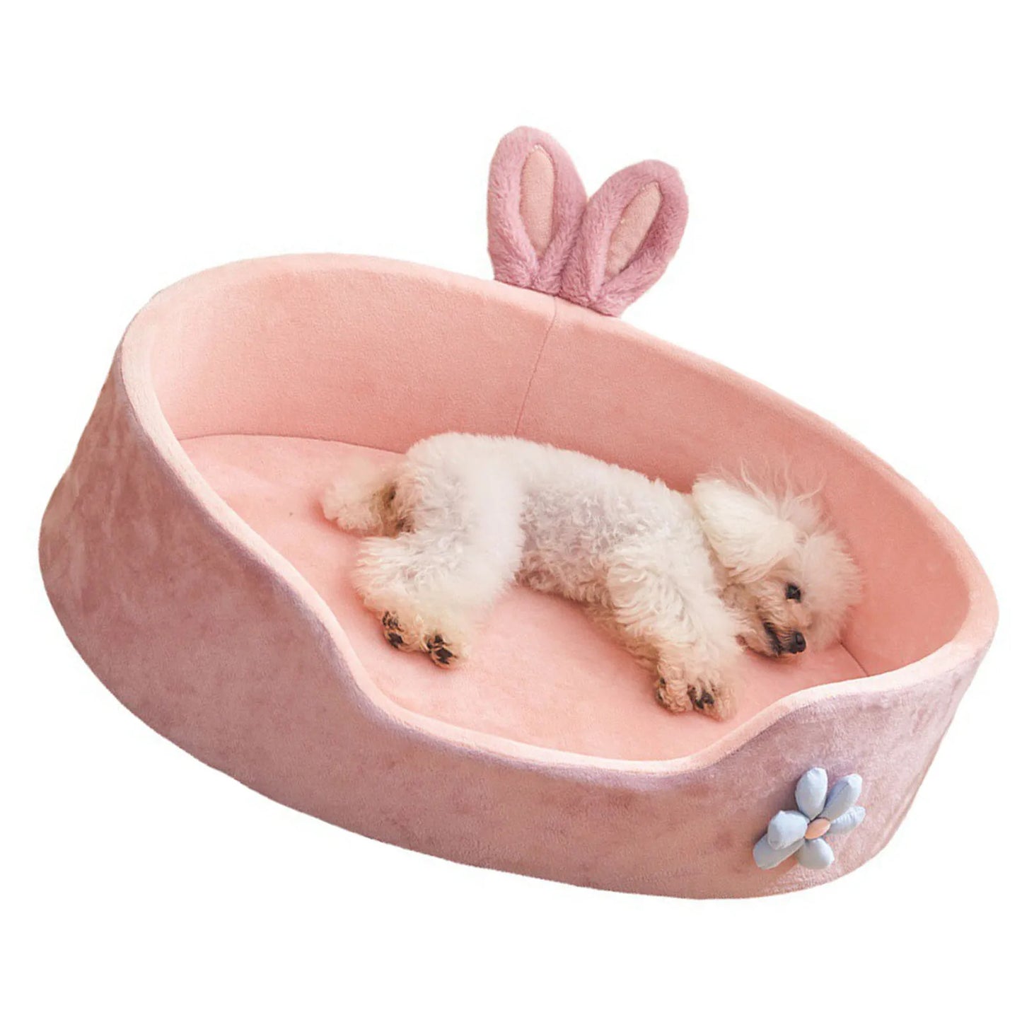 Detachable Washable Soft Pet Bed - All-Season Comfort