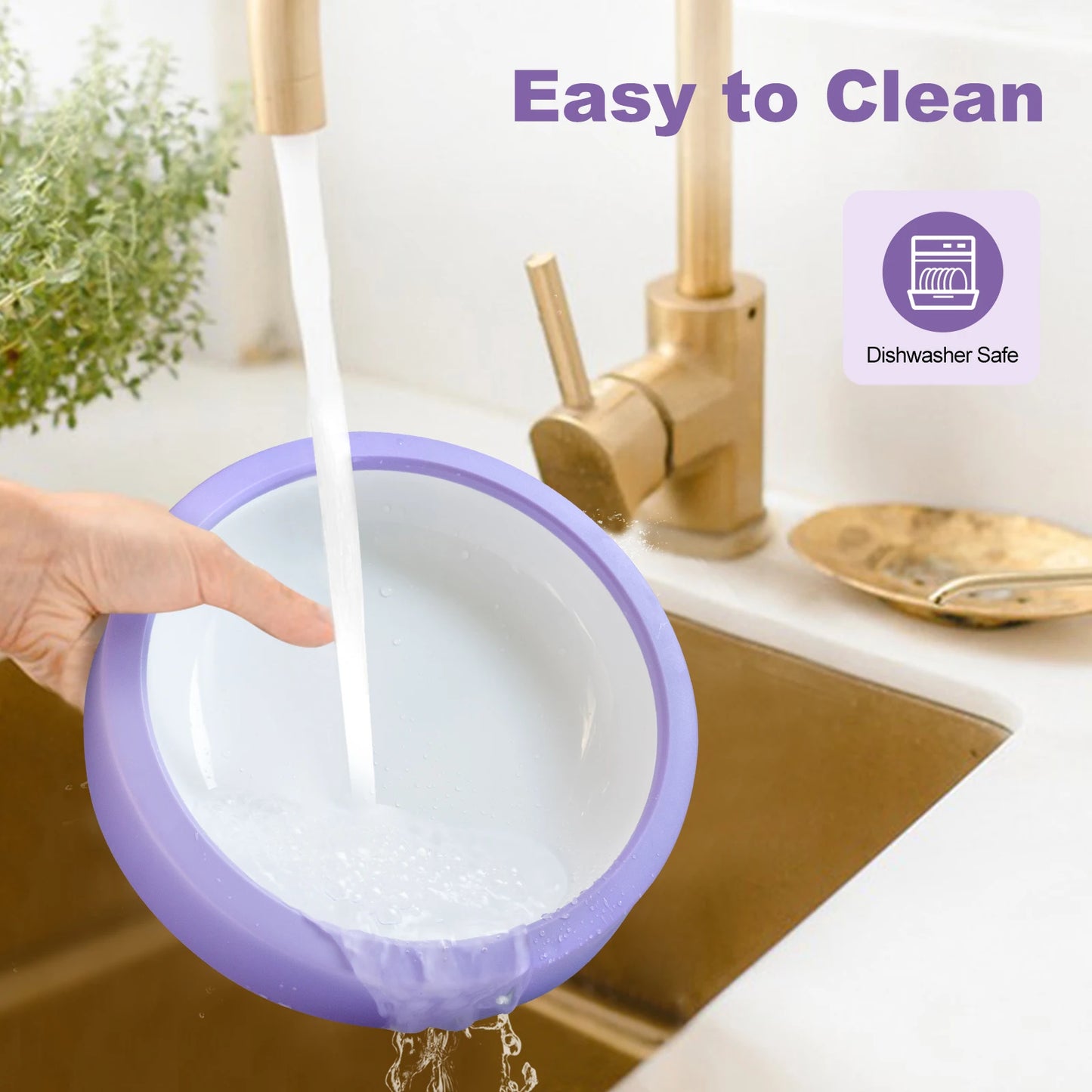 Anti-Gulping Slow Feeder Dog Bowl - Non-Slip Eco Dish for All Sizes