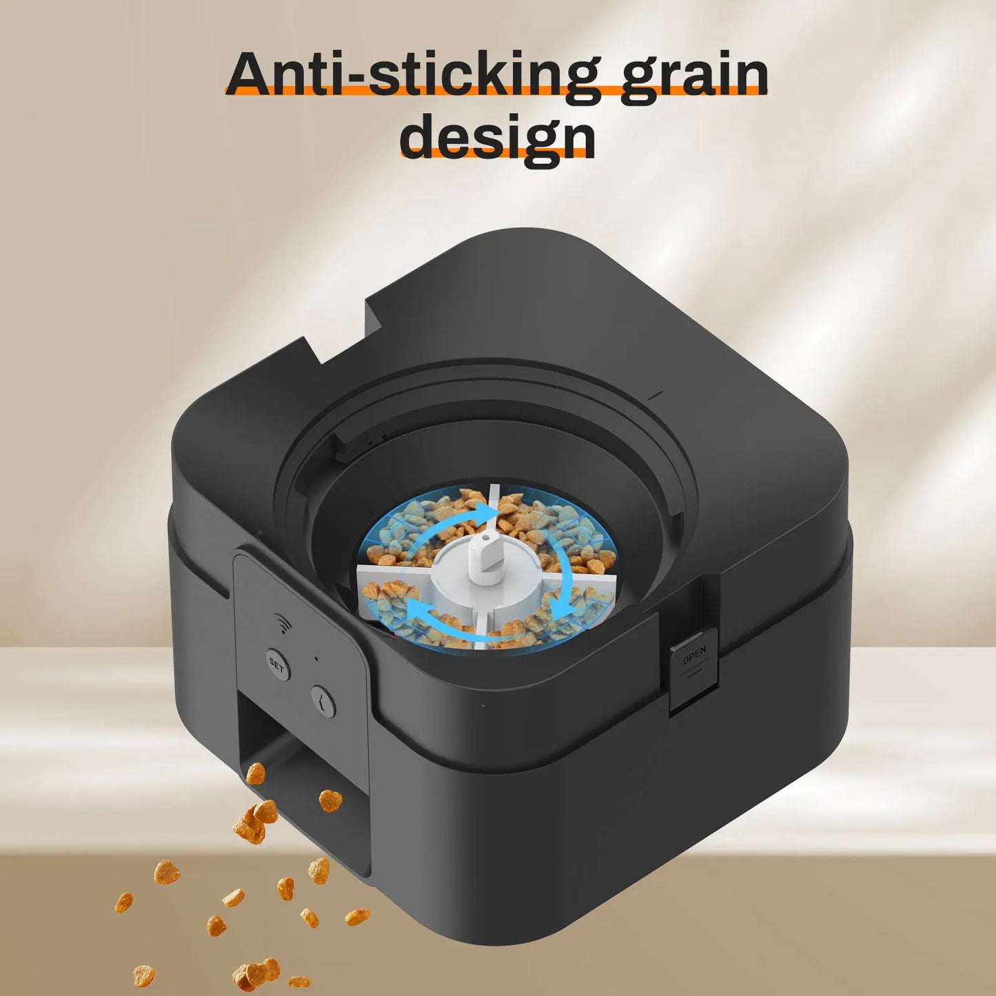 Smart Automatic Slow Feeder - Timed Quantitative Cat & Dog Food Dispenser