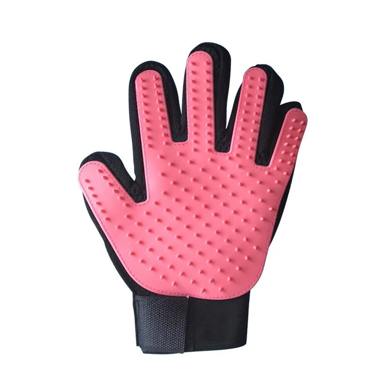 Pet Grooming Glove - Deshedding Brush & Massage Tool for Cats & Dogs