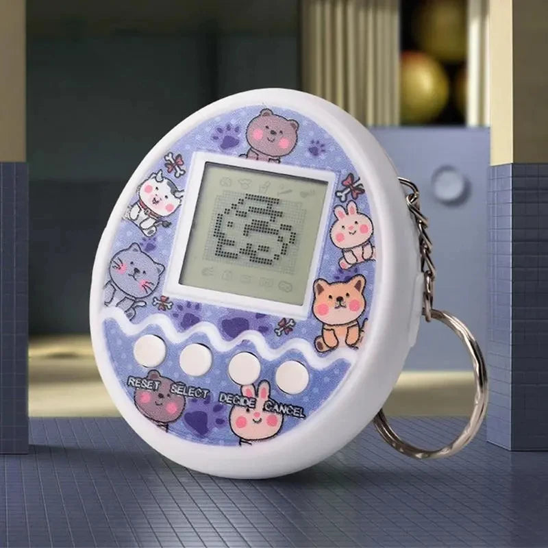 Virtual Tamagotchi Pet Toy - Multilingual Digital Game for Kids