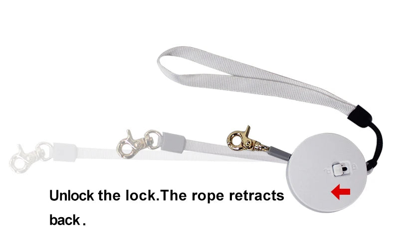 Retractable 2M Dog Leash Automatic Freely Dog Puppy Cat Traction Rope Belt Dog Leash