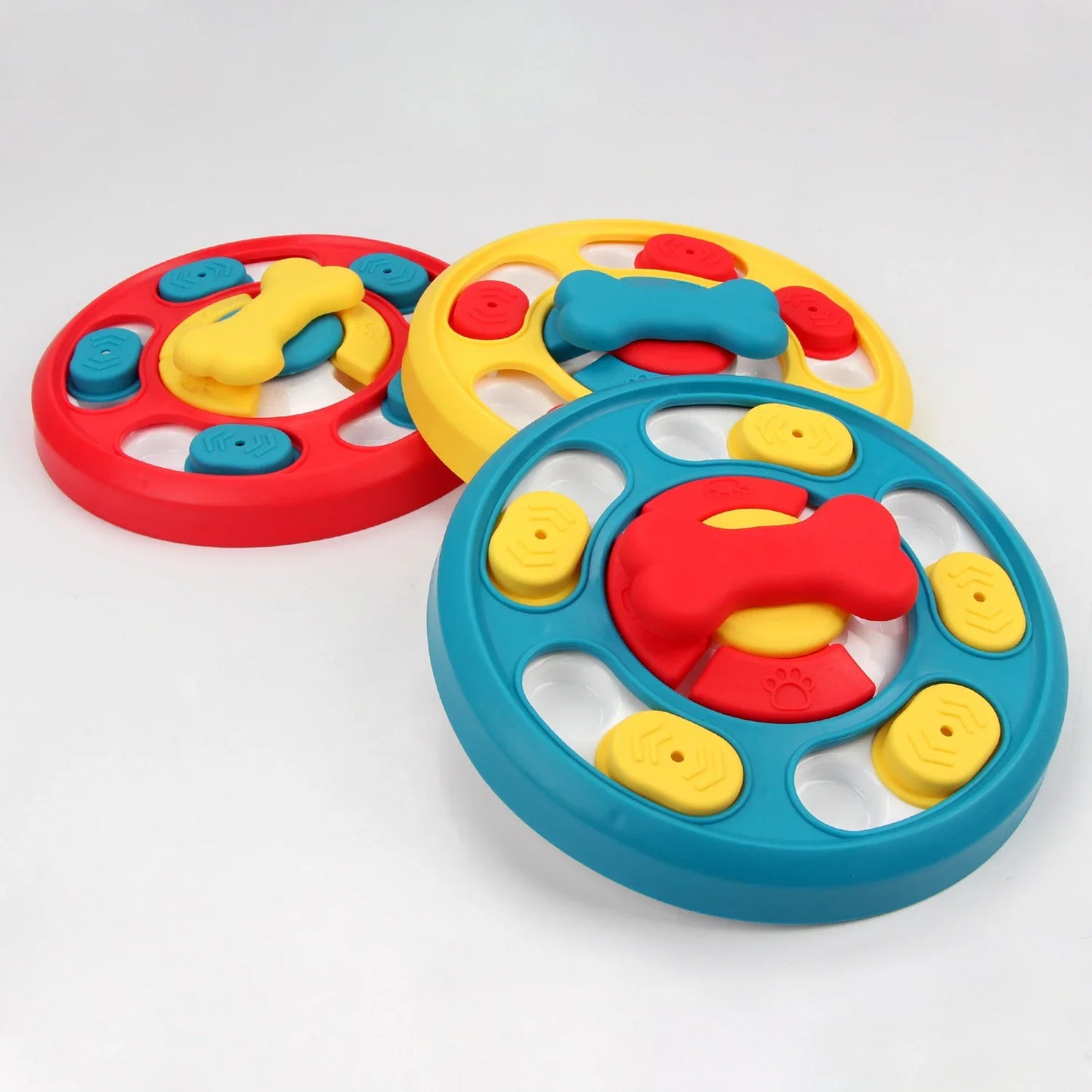Anti-Gulping Slow Feeder Dog Bowl - Non-Slip Eco Dish for All Sizes
