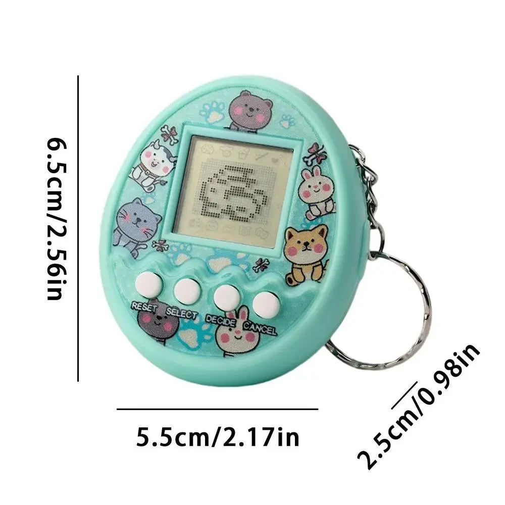 Virtual Tamagotchi Pet Toy - Multilingual Digital Game for Kids