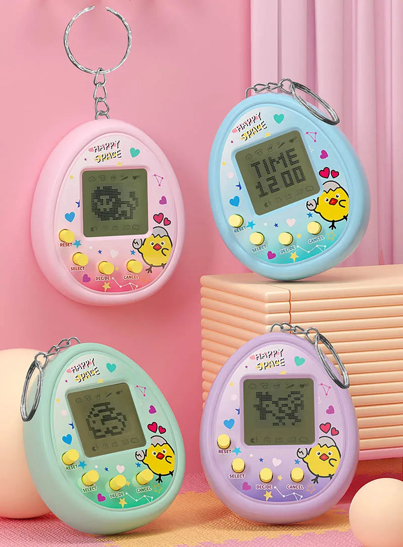 Nostalgic Virtual Pet Toy - Digital Tamagotchi Game for Kids