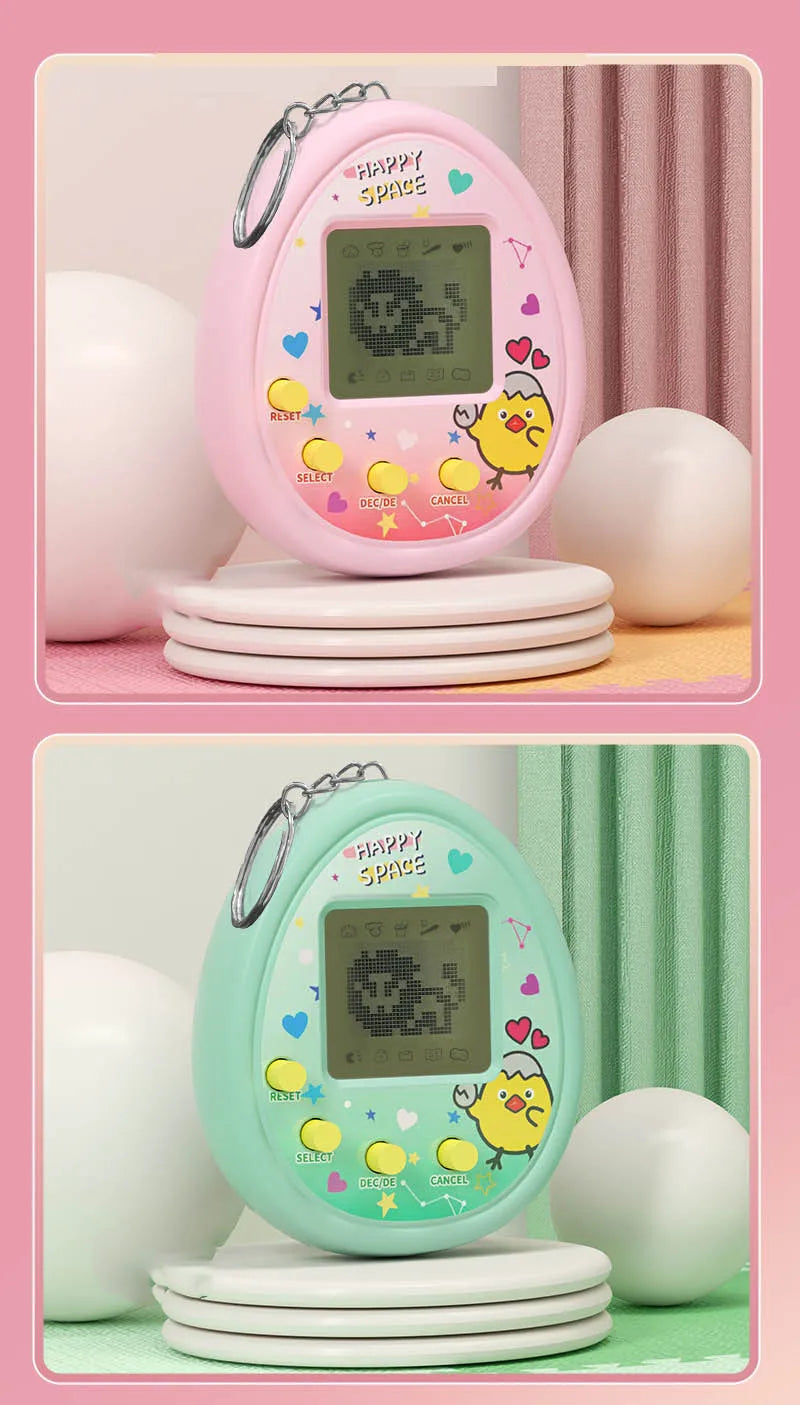 Nostalgic Virtual Pet Toy - Digital Tamagotchi Game for Kids