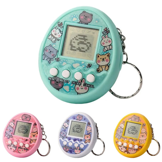 Virtual Tamagotchi Pet Toy - Multilingual Digital Game for Kids