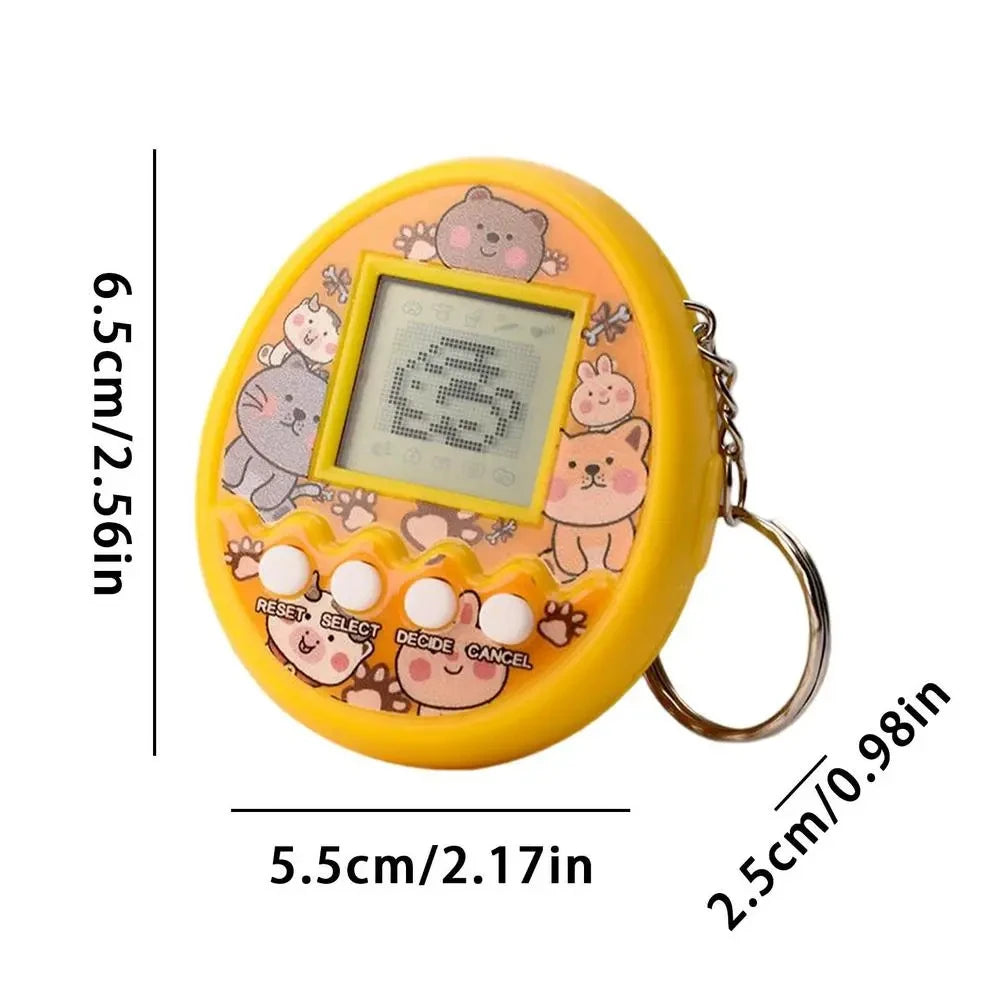 Virtual Tamagotchi Pet Toy - Multilingual Digital Game for Kids