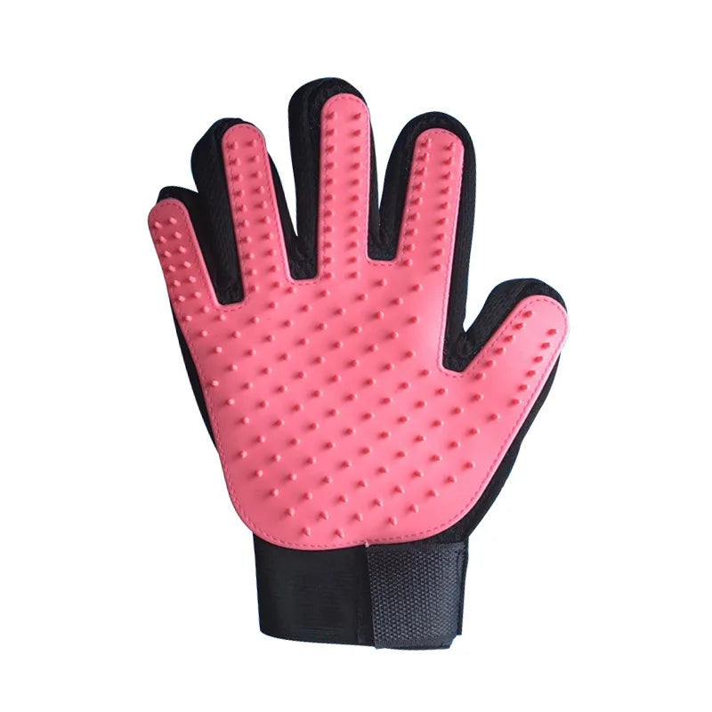 Pet Grooming Glove - Deshedding Brush & Massage Tool for Cats & Dogs
