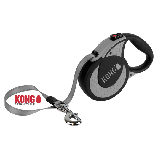 Retractable Dog Leash – 5 m / 8 m, One‑Hand Lock & Brake, Tangle‑Free