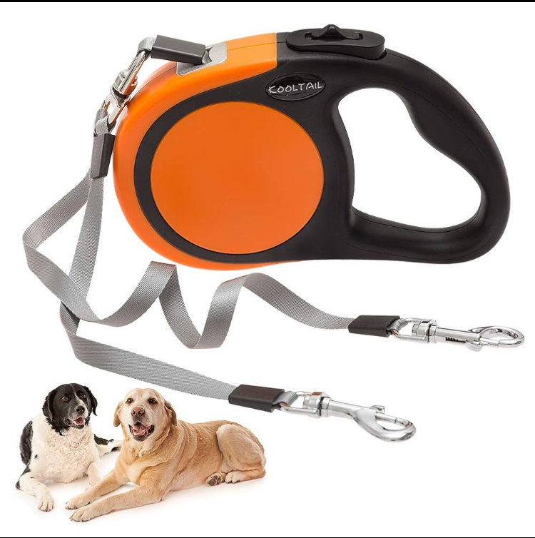 Retractable Dog Leash – 5 m / 8 m, One‑Hand Lock & Brake, Tangle‑Free