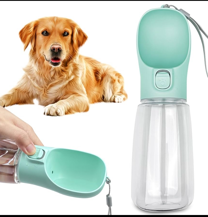 Portable Pet Water Bottle – Leak‑Proof | 300/350/550ml